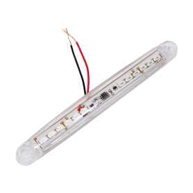LED فلاشر پلیسی خطی 12V سفید-قرمز