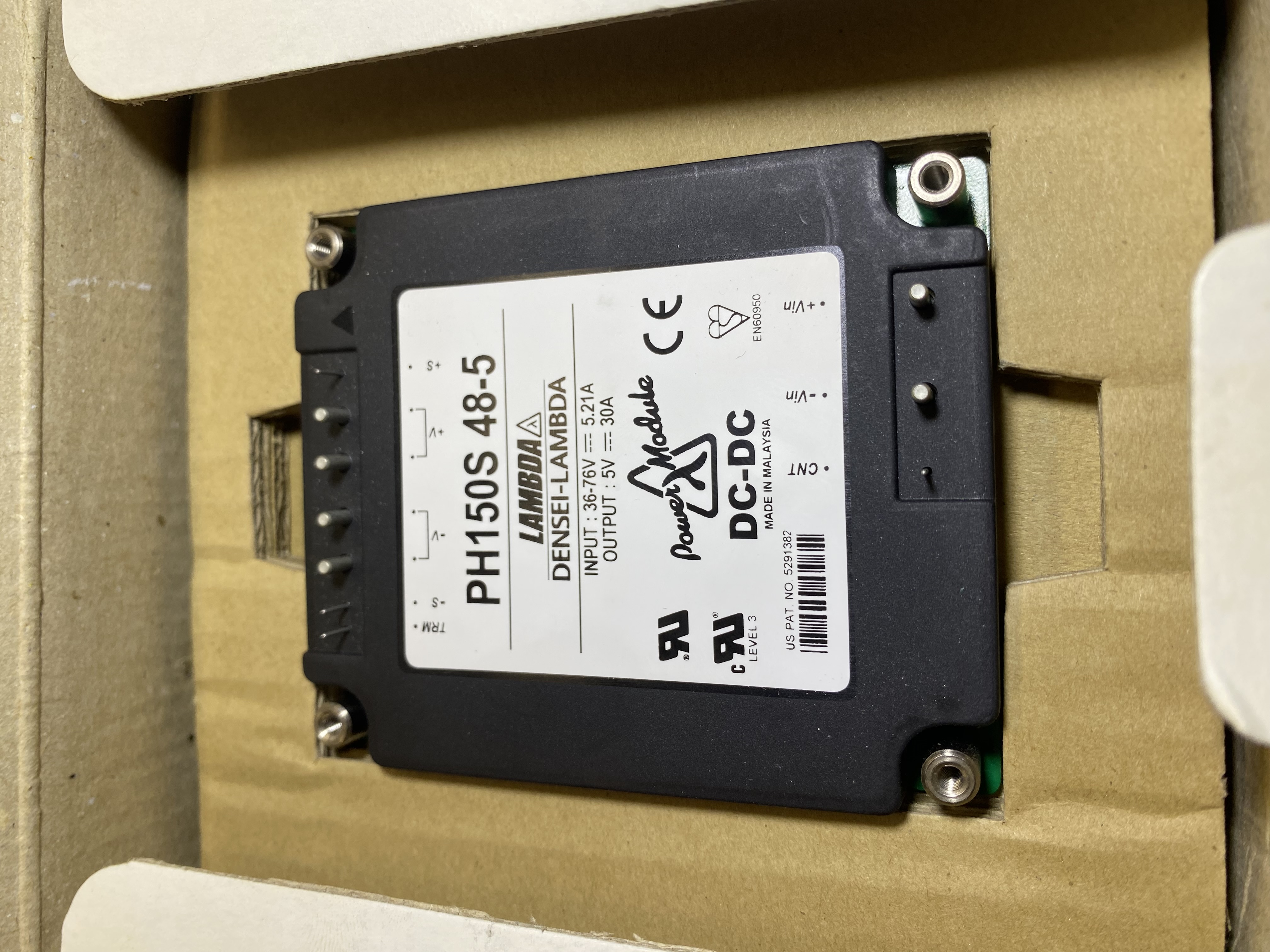 مبدل DC-DC lambda PH150s 48-5