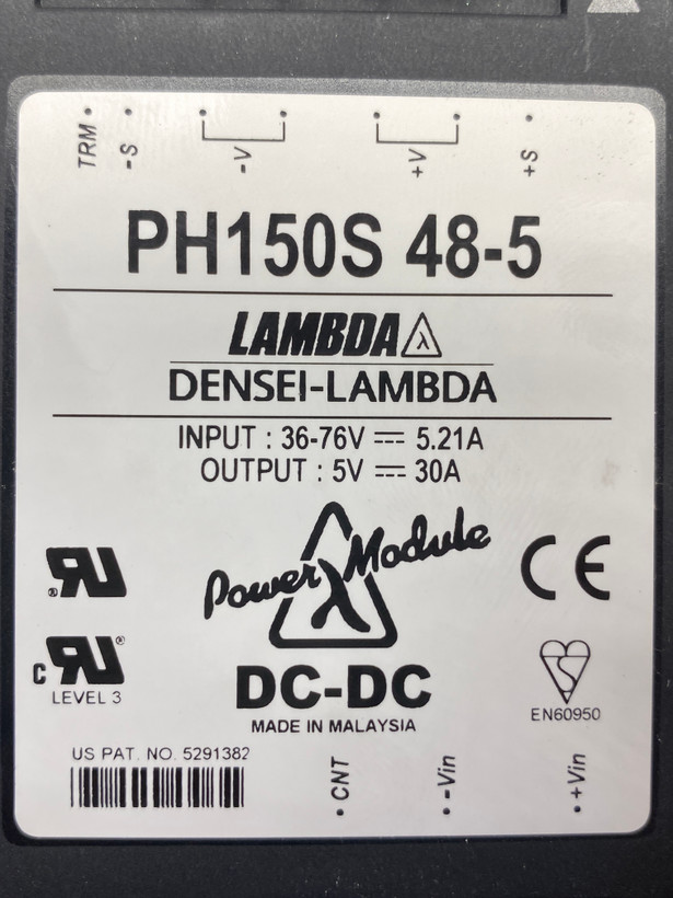 مبدل DC-DC lambda PH150s 48-5
